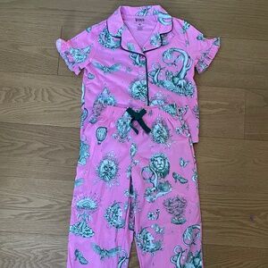 Girls Wicked Pajama Set
